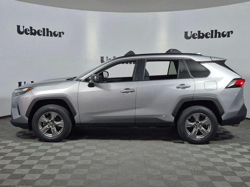 Silver Sky Metallic 2024 Toyota RAV4 Hybrid LE