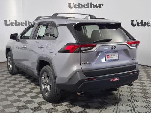 Silver Sky Metallic 2024 Toyota RAV4 Hybrid LE