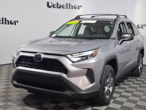 Silver Sky Metallic 2024 Toyota RAV4 Hybrid LE
