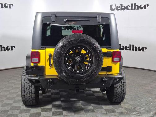 Baja Yellow Clearcoat 2015 Jeep Wrangler Unlimited Sport
