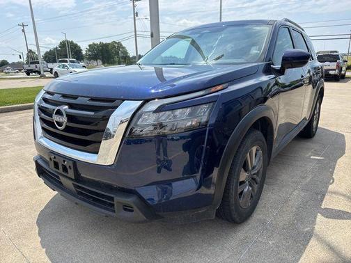 Deep Ocean Blue Pearl 2025 Nissan Pathfinder SV 4WD