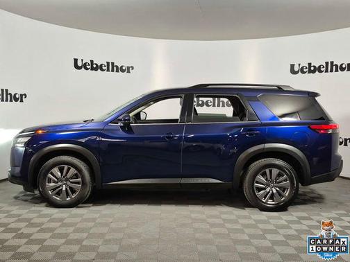 Deep Ocean Blue Pearl 2025 Nissan Pathfinder SV 4WD