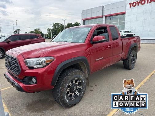 Barcelona Red Metallic 2021 Toyota Tacoma TRD Off Road