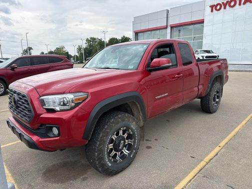 Barcelona Red Metallic 2021 Toyota Tacoma TRD Off Road