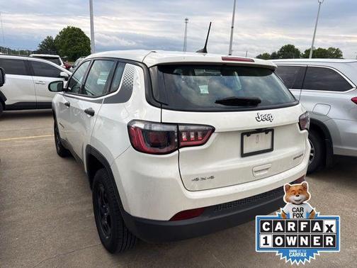 White Clearcoat 2021 Jeep Compass Sport