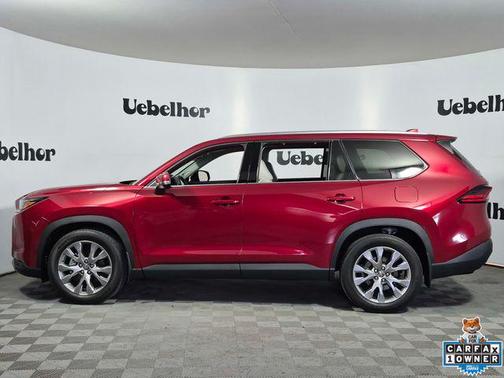 Ruby Flare Pearl 2025 Toyota Grand Highlander Limited