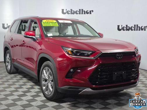 Ruby Flare Pearl 2025 Toyota Grand Highlander Limited