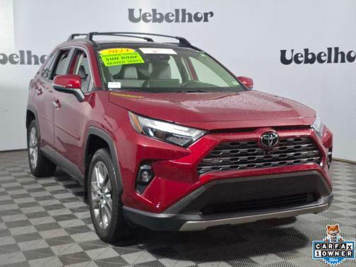 Ruby Flare Pearl 2023 Toyota RAV4 Limited