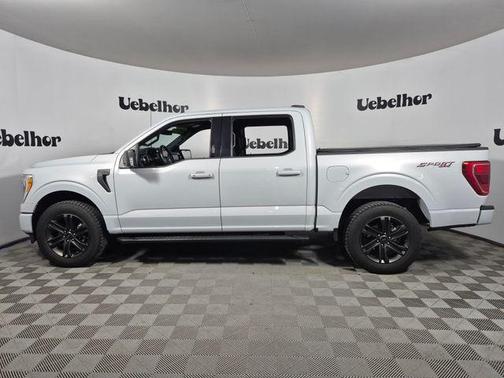 Space White Metallic 2021 Ford F-150 XLT