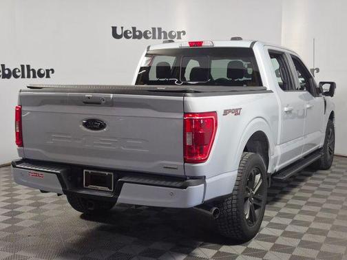 Space White Metallic 2021 Ford F-150 XLT