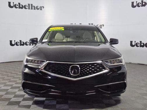 Crystal Black Pearl 2018 Acura TLX Technology