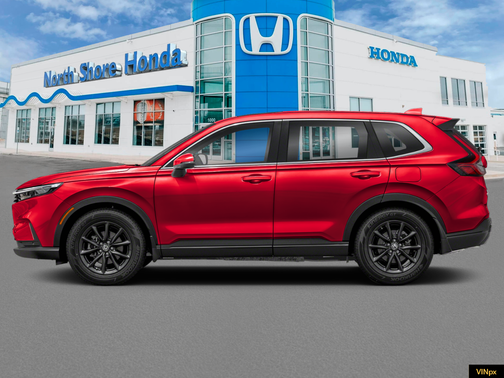 Radiant Red Metallic 2026 Honda CR-V EX-L AWD