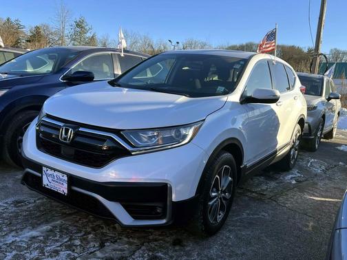 Platinum White Pearl 2021 Honda CR-V AWD EX