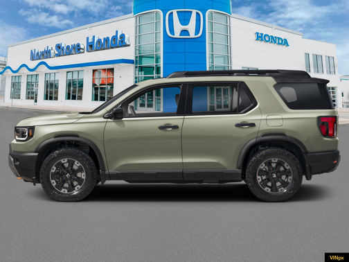 Ash Green Metallic 2026 Honda Passport AWD TrailSport Elite