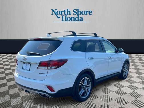 Monaco White 2018 Hyundai SANTA FE SE Ultimate