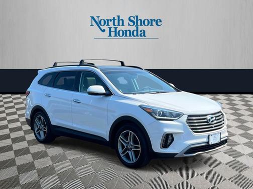 Monaco White 2018 Hyundai SANTA FE SE Ultimate