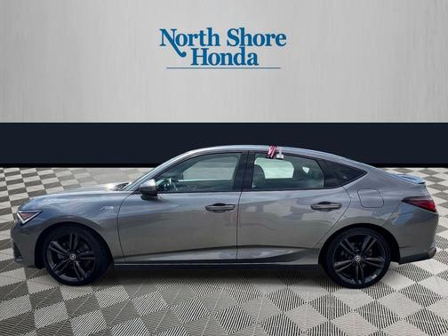 Liquid Carbon Metallic 2024 Acura Integra A-SPEC