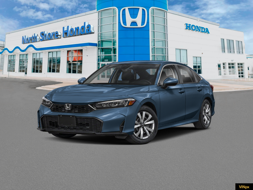 Blue Lagoon Pearl 2026 Honda Civic LX