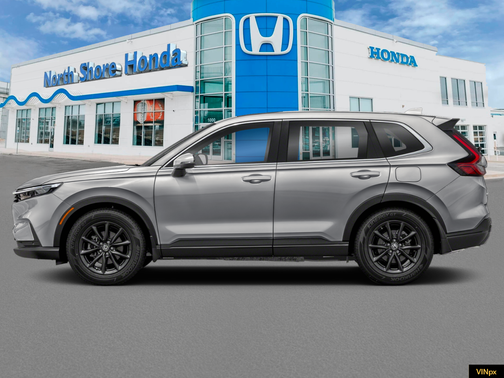 Solar Silver Metallic 2026 Honda CR-V EX-L AWD