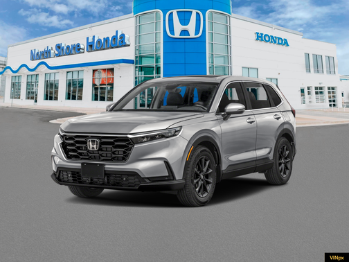 Solar Silver Metallic 2026 Honda CR-V EX-L AWD