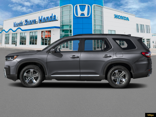 Modern Steel Metallic 2026 Honda Pilot EX-L
