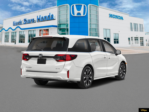 White 2026 Honda Odyssey Elite