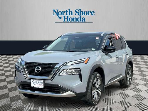 Boulder Gray Pearl 2022 Nissan Rogue Platinum