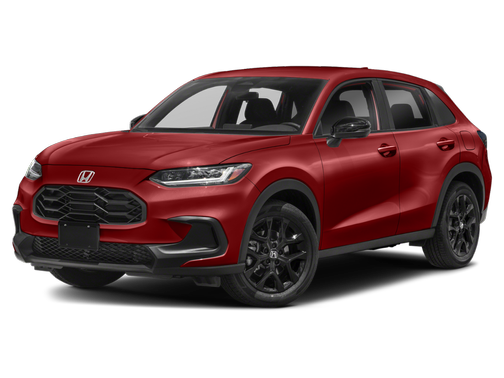 Milano Red 2025 Honda HR-V AWD Sport