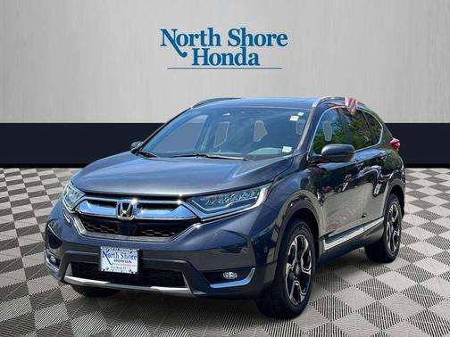 Gray 2018 Honda CR-V Touring