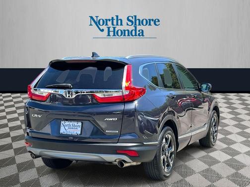 Gray 2018 Honda CR-V Touring