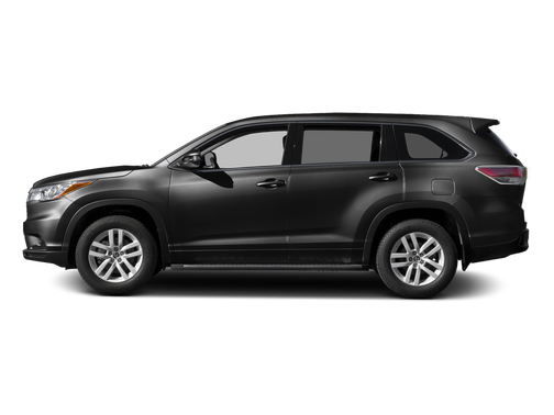 Midnight Black Metallic 2016 Toyota Highlander LE