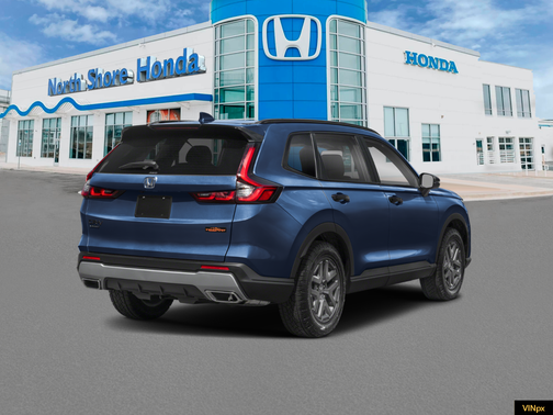 Canyon River Blue Metallic 2026 Honda CR-V Hybrid TrailSport AWD