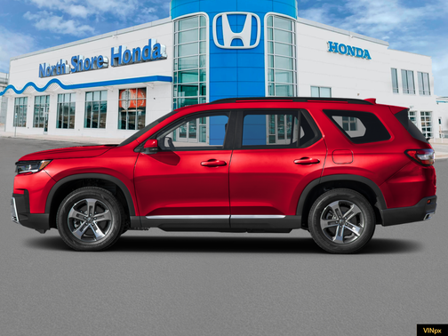 Radiant Red Metallic II 2026 Honda Pilot EX-L
