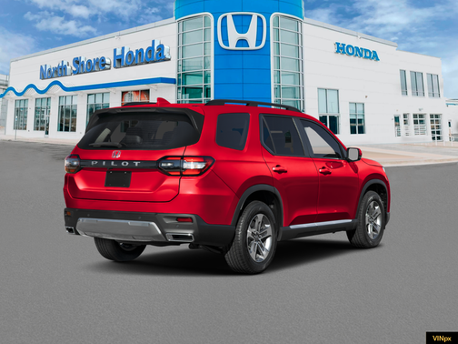 Radiant Red Metallic II 2026 Honda Pilot EX-L