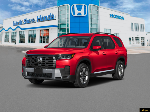 Radiant Red Metallic II 2026 Honda Pilot EX-L