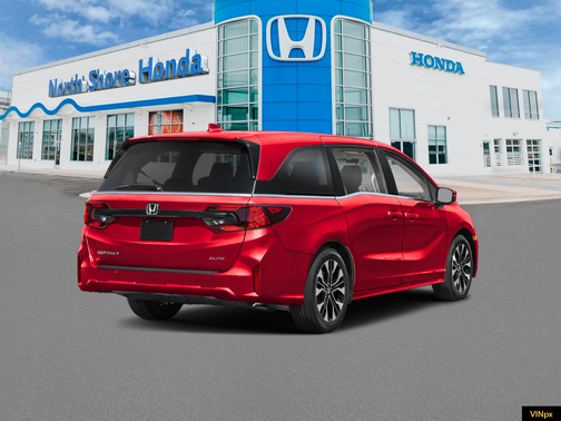 Radiant Red Metallic II 2027 Honda Odyssey Elite