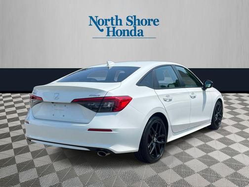 Platinum White Pearl 2023 Honda Civic Sport