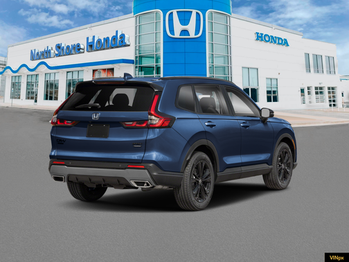 Canyon River Blue Metallic 2026 Honda CR-V Hybrid Sport Touring AWD