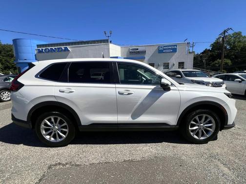 Platinum White Pearl 2025 Honda CR-V EX-L AWD