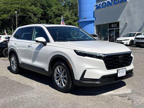 Platinum White Pearl 2025 Honda CR-V EX-L AWD