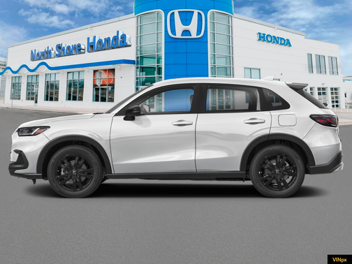Platinum White Pearl 2026 Honda HR-V AWD Sport