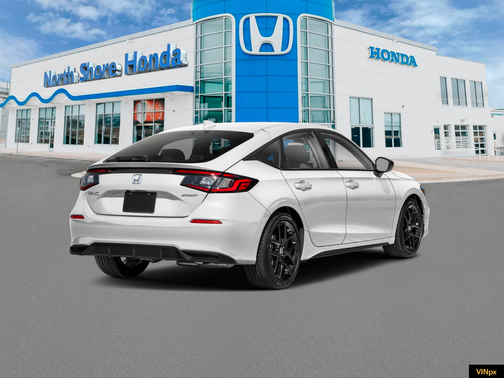 Platinum White Pearl 2026 Honda Civic Sport