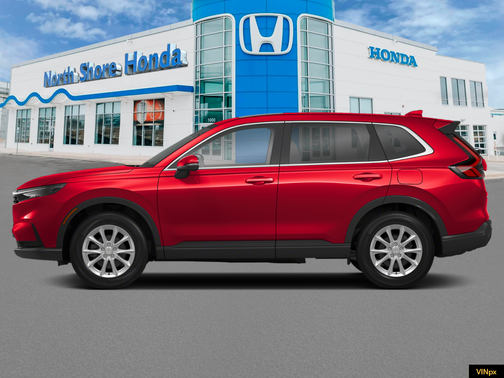 Radiant Red Metallic 2026 Honda CR-V EX AWD