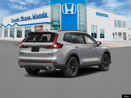 Solar Silver Metallic 2026 Honda CR-V Hybrid Sport-L AWD