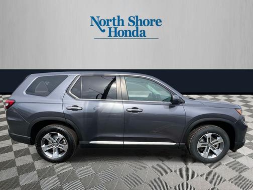 Modern Steel Metallic 2023 Honda Pilot AWD EX-L 7 Passenger