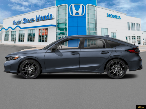 Meteorite Gray Metallic 2026 Honda Civic Sport