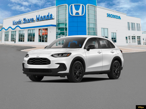 Platinum White Pearl 2026 Honda HR-V AWD Sport