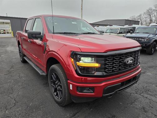 Rapid Red Metallic Tinted Clearcoat 2025 Ford F-150 STX Truck