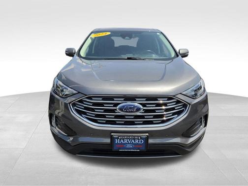 Carbonized Gray Metallic 2024 Ford Edge Titanium
