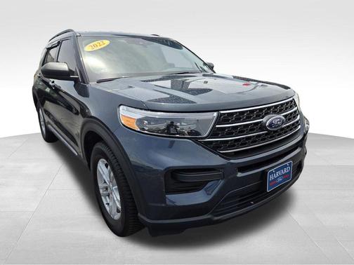 Stone Blue Metallic 2022 Ford Explorer XLT